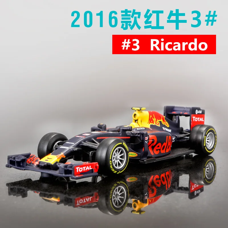 Bburago масштаб 1:43 F1 Red Bull Racing TAG Henuer RB12 литая металлическая модель игрушки из сплава