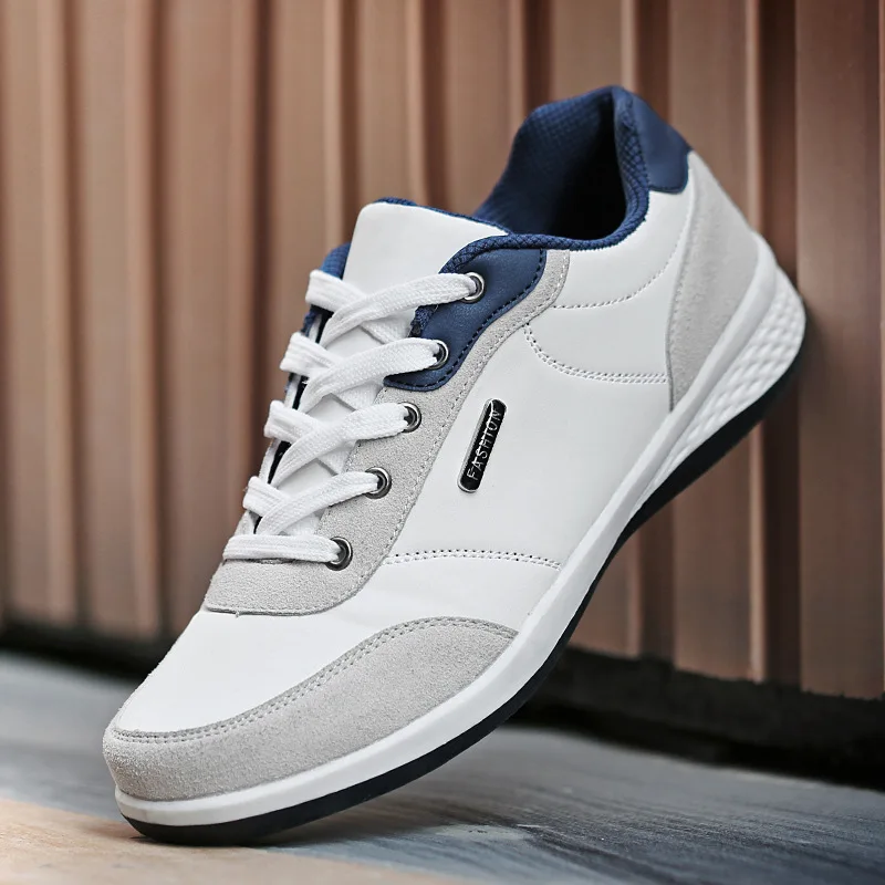 

Spring Summer Men Casual Shoes Moccasins Lace Up Leisure Soft Vulcanize Shoes Male Footwear Flat Summer Men Shoes ADG03