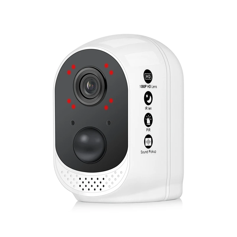 Wifi Автономная IP Камера видеонаблюдения 1080P HD вайфай беспроводные домашные cctv