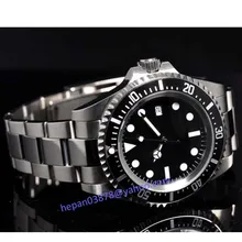 Часы Parnis 42 мм стерильные черный светящийся циферблат море дань уважения Самовзводные двигаться Для мужчин t Для мужчин, мужские часы, P8 relogio masculino