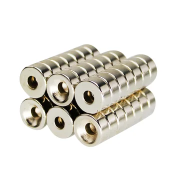 

500pcs 12*5-4 Round Countersunk Ring Magnet 12mm x 5mm Hole 4mm Rare Earth Neodymium Magnet 12*5mm 12*5-4