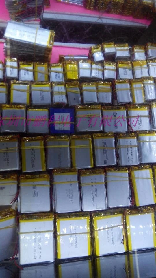 2 Шт. 3.7 В литий полимерная батарея 103050 1500 мАч аккумулятор МП 3MP4 Bluetooth удаленного