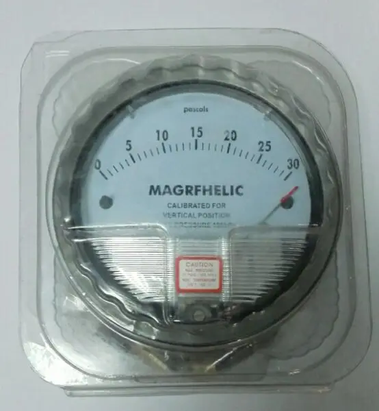 Micro pressure gauge air pressure differential 0 30pa can measure or