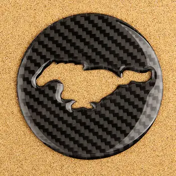 

Carbon Fiber Steering Wheel Panel Trim Emblem for Ford Mustang 2015-2017 F-Best