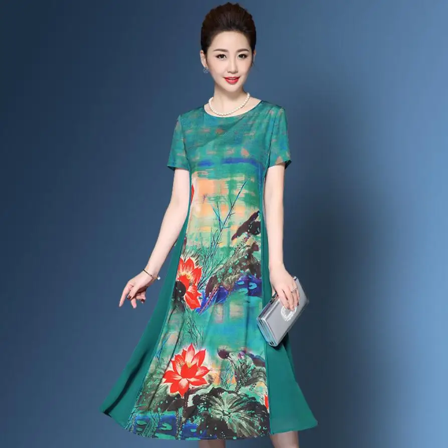 Aliexpress.com : Buy Free Shipping New Summer Chinese Fashion Dress ...