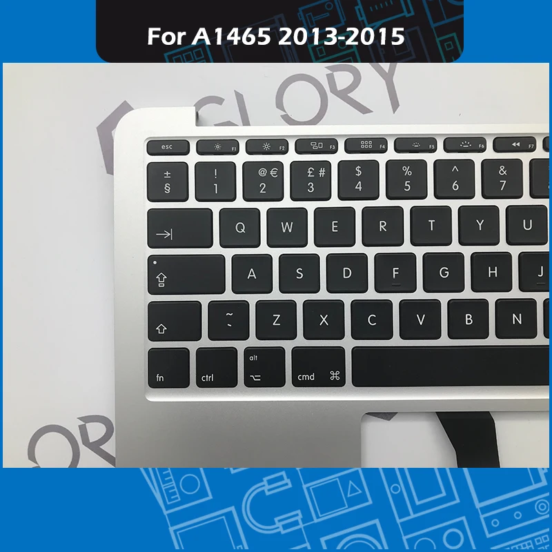 2013 2014 2015 год Топ чехол с клавиатурой Великобритании для Macbook Air 11 6 &quotA1465 рук EMC 2631