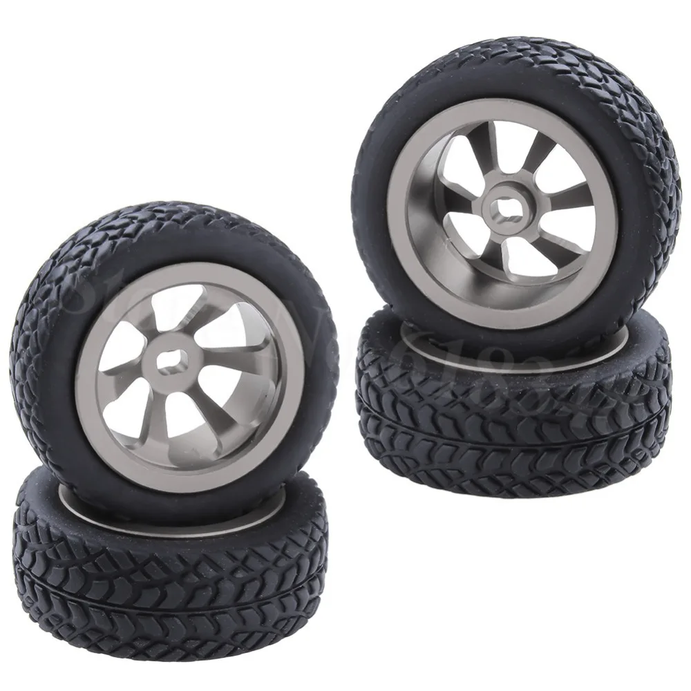 4 шт./лот шины и колеса из алюминиевого сплава для WLtoys 1/28 RC Car K969 K989 K999 P929|Детали