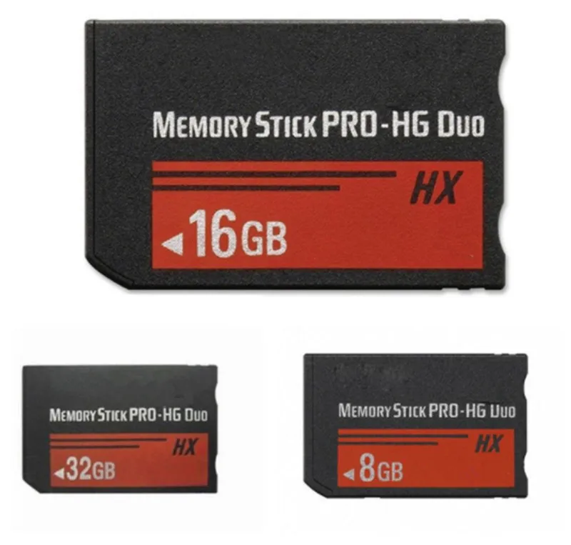 

Real Capacity!!! 8GB 16GB 32GB MS HX Memory Stick Pro Duo Memory Cards With Memory Stick Pro Duo Adapter