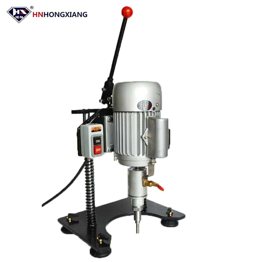 Buy manual vertical hand use drill glass hole portable
