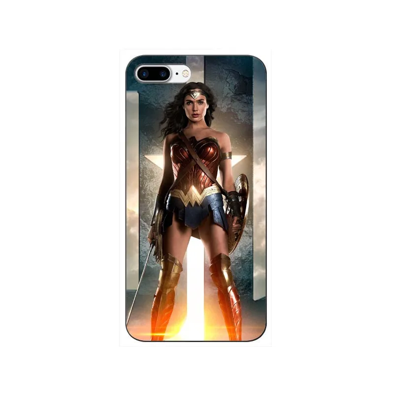 Жесткий пластиковый Чехол Wonder Woman для iPhone 11 11PRO MAX 6 6S Plus 5 5S SE X 8 8Plus 7 7Plus XR XS Max