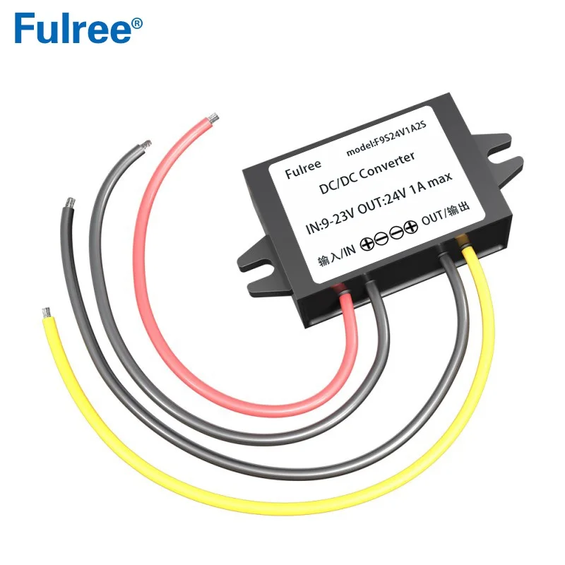 12V до 24V 1A 2A 3A DC повышающий преобразователь питания 12VDC 24VDC 3AMP регулятор напряжения