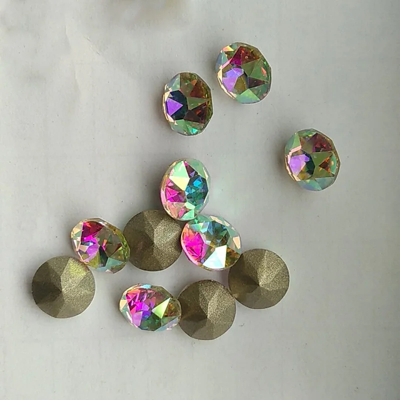 

YANRUO AB SS39 Best Rhinestones Claw Sew Rhinestones For Chain Decoration Dress Clothes