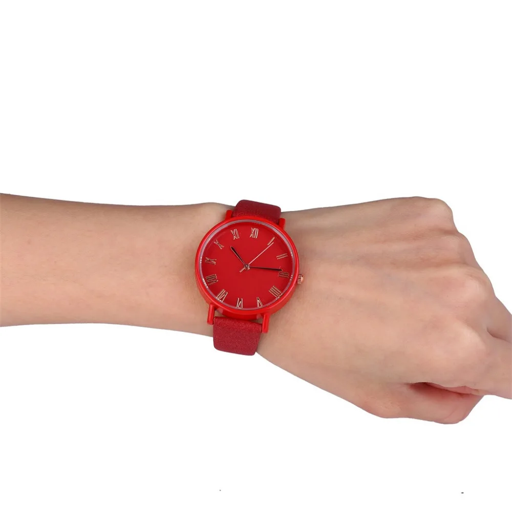 

Candy Color Simple Watches Women High Hardness Tempered Glass Fashion Luxury Watch Quartz Canvas Belt Wrist Watch Girls Gift AD