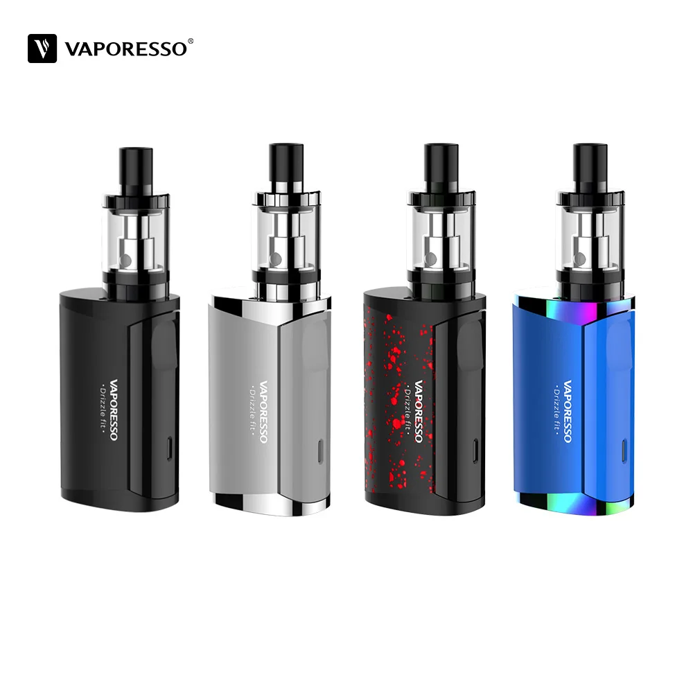 Оригинальный Vaporesso Drizzle Fit стартовый набор Vape комплект с 1 8 мл бак MTL/DTL 1400 мАч мод VS