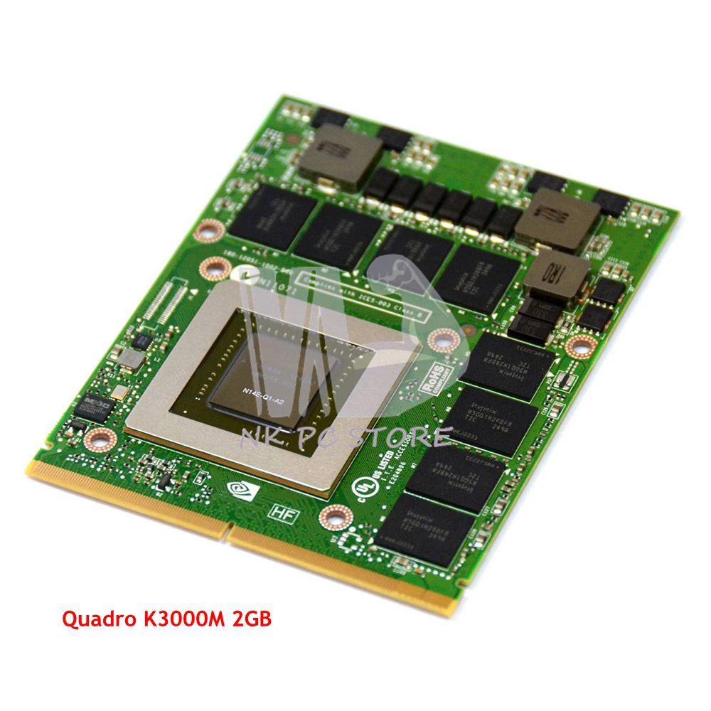 

NOKOTION For Dell M6600 M6700 Quadro K3000M 2GB GDDR5 graphics 0TW63C CN-0TW63C 7RPRH N14E-Q1-A2 Video card