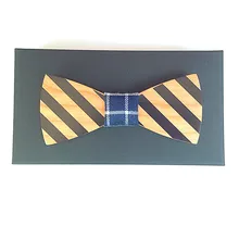 Цвет дерево Новое поступление бренд мода ручной работы деревянный лук Галстуки Галстук-бабочка галстук-бабочка галстуки для мужчин геометрический деревянный галстук-бабочка галстук