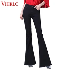 Новинки для женщин зима плюс толстый бархат Высокая Талия Джинсы для женщин деним Мотобрюки женские Зимние флисовые теплые Брюки h519