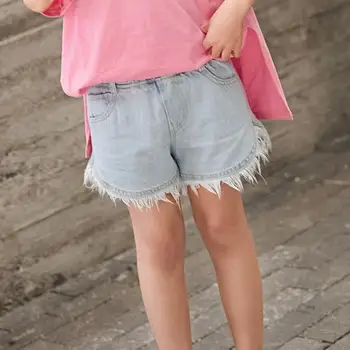 2019 Summer Costume Kids Baby Girls Shorts Jeans Trousers Pants Toddler Girls Shorts Pants For Baby Girls Shorts Camisetas 10 12 4