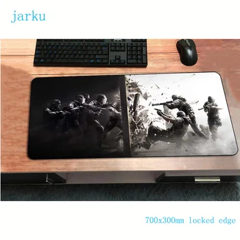 

rainbow six mousepad 700x300x3mm Computer mouse mat gamer Halloween gamepad pc gamer big gaming mousemat pad office padmouse