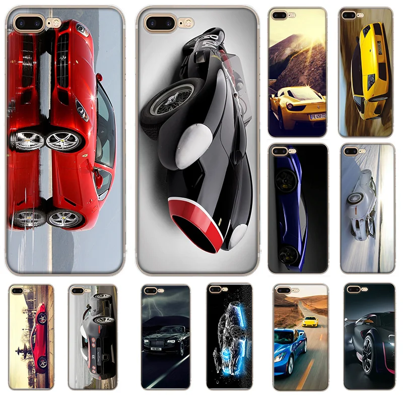 

Phone Case Luxury Car For iPhone 5 5s Se 6 6s 7 8 Plus 6P 7P 8P X XR XS Max Cover