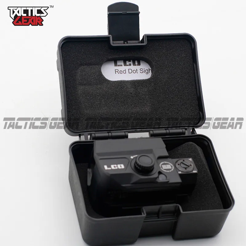 Carbine Optic (LCO) Тактический с красным лазером прицел 1 MOA Dot Matte 119691 1X Red Matte|Оптические