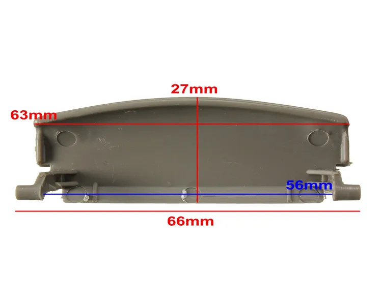1 шт. защелка крышки подлокотника для AUDI A4 B6 Крышка центральной консоли E177B защелка крышки подлокотника зажимы авто запчасти