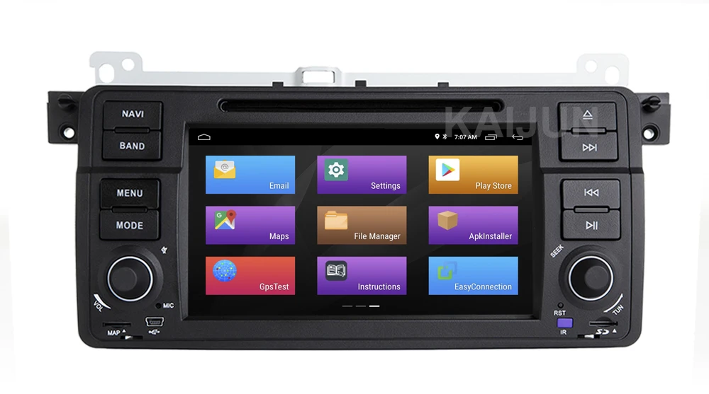 Sale In Dash Car Stereo Audio Android 9.1 One Din Car DVD Player for BMW E46 M3 Land Rover 75 3 Series Radio BT Wifi GPS Navigation 11
