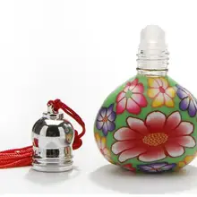 2 шт./лот 15 мл roll на флаконы для духов полимерной глины пустой стеклянных флаконах ролик многоразового Стеклянная бутылка с эфирным маслом