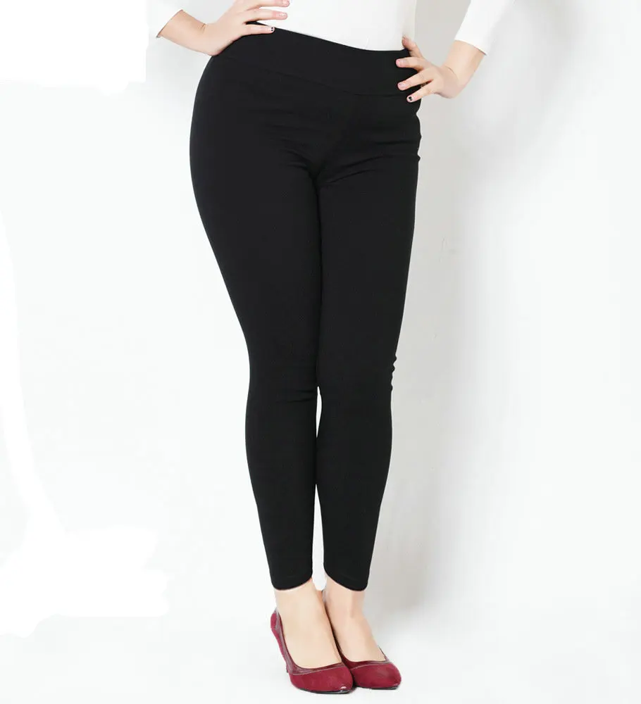 

3XL,4XL,Plus Size Heat Setting Cotton high elasticity Leggings Cintura Alta Candy Color Leggings High-Waisted Leggings
