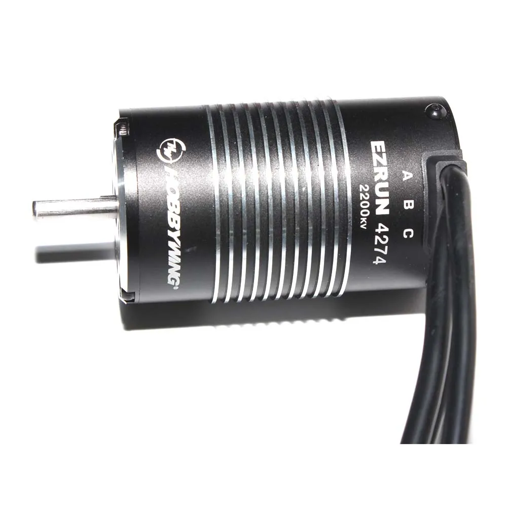 F17825 Hobbywing EZRUN SL 4274 Senseless 4 Poles 2200KV High Frequency Brushless Motor Black for 1/8 Rc Car F17825 Hobbywing EZRUN SL 4274 Senseless 4 Poles 2200KV High Frequency Brushless Motor Black for 1/8 Rc Car