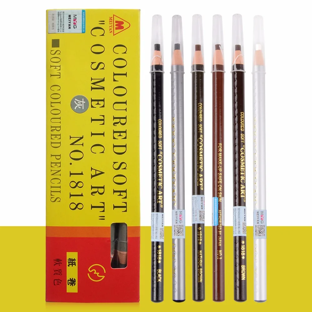 

12pcs/set Hot Sales Eyebrow Pencil Eyebrow Pen Waterproof Eyebrow Tattoo Pen For Women Girl Fine Sketch Liquid Eyebrow Enhancers