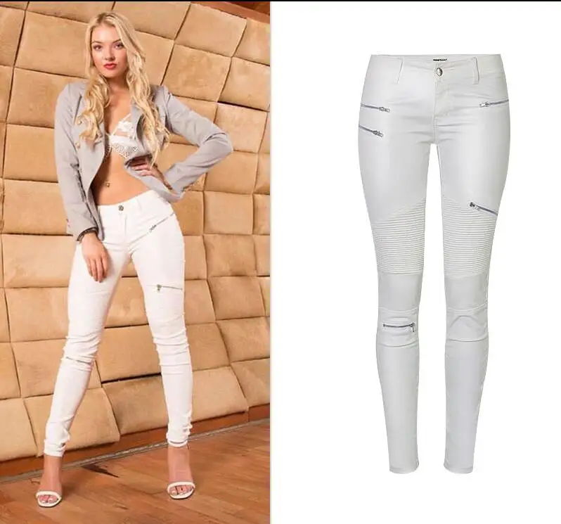 white leggings jeans