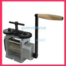 110 мм роликовая ширина Ювелирная мельница с max opeing 5 мм, квадратная и полукруглая стальная проволока