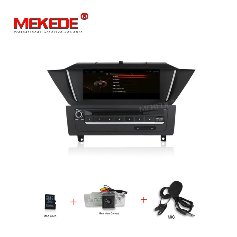 MEKEDE Android Smart car gps навигация Мультимедиа dvd плеер для BMW X1 E84 2009 2010 2011 2012 Аудио Видео в том числе canbus - Цвет: add camera