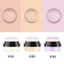 Легко использовать 3 цвета рассыпчатая пудра для макияжа Порошковая Косметика водостойкая рассыпчатая пудра для кожи