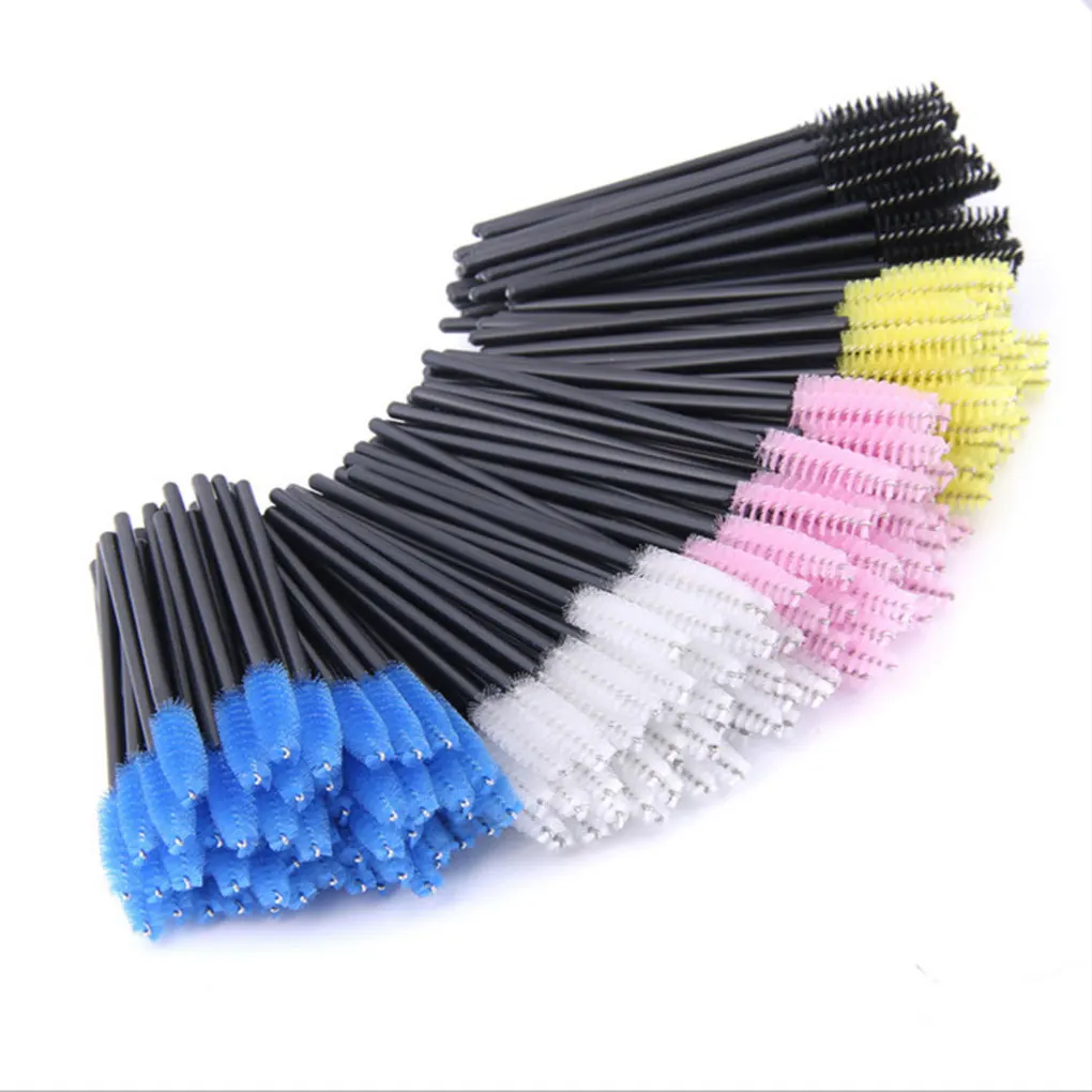 

Brand New 10PCS/Pack Disposable Eyelash Mini Brush Mascara Applicator Wand Makeup Brushes Eyes Lip Cosmetics Brushes