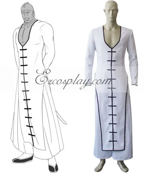 

Bleach Septima Espada Zommari Rull Cosplay Costume E001