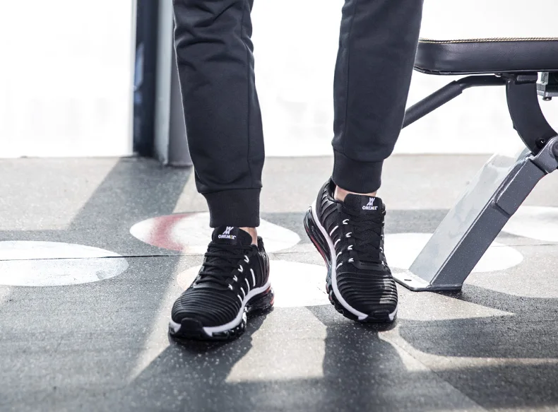 ONEMIX кроссовки для бега, мужские кроссовки с высоким берцем, новинка, удобные кроссовки с амортизацией, спортивная обувь для тренировок, обувь для взрослых мужчин, большие размеры