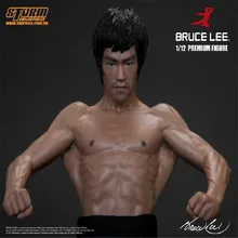 Premium Bruce Lee Chinese Kungfu Star PVC Action Figure Resin Collection Model font b Toy b