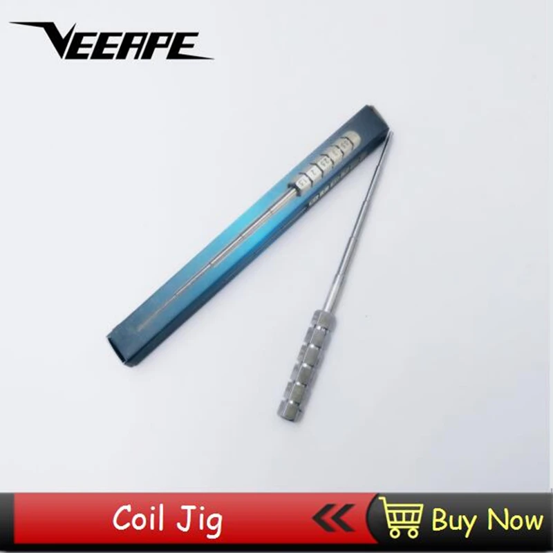 

Electronic cigarette Wire Coil Jig tool Stainless Steel Wrapping Coil Screwdriver For DIY RDA RBA atomizer