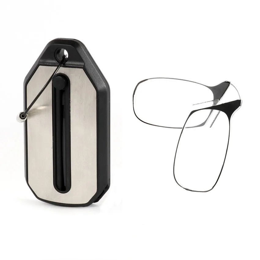 Clip Nose Mini Reading Glasses for women Optical Glasses for men With Box Wallet Prescription Eyeglasses Clip Nose Mini Reading Glasses for women Optical Glasses for men With Box Wallet Prescription Eyeglasses