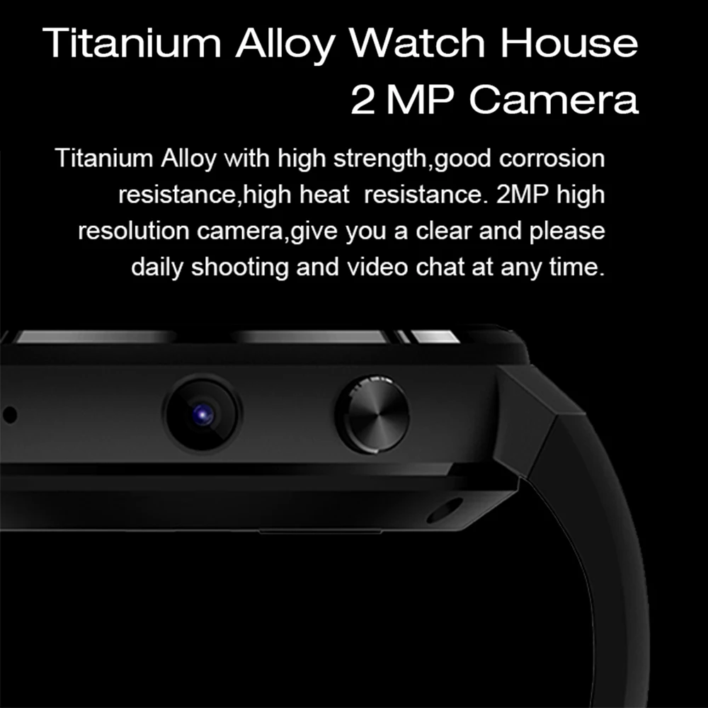 LEMFO LEM7 Smart Watch Android 7.0 Smartwatch LTE 4G Smart Watch Phone Heart Rate 1GB + 16GB Memory with Camera Translation tool