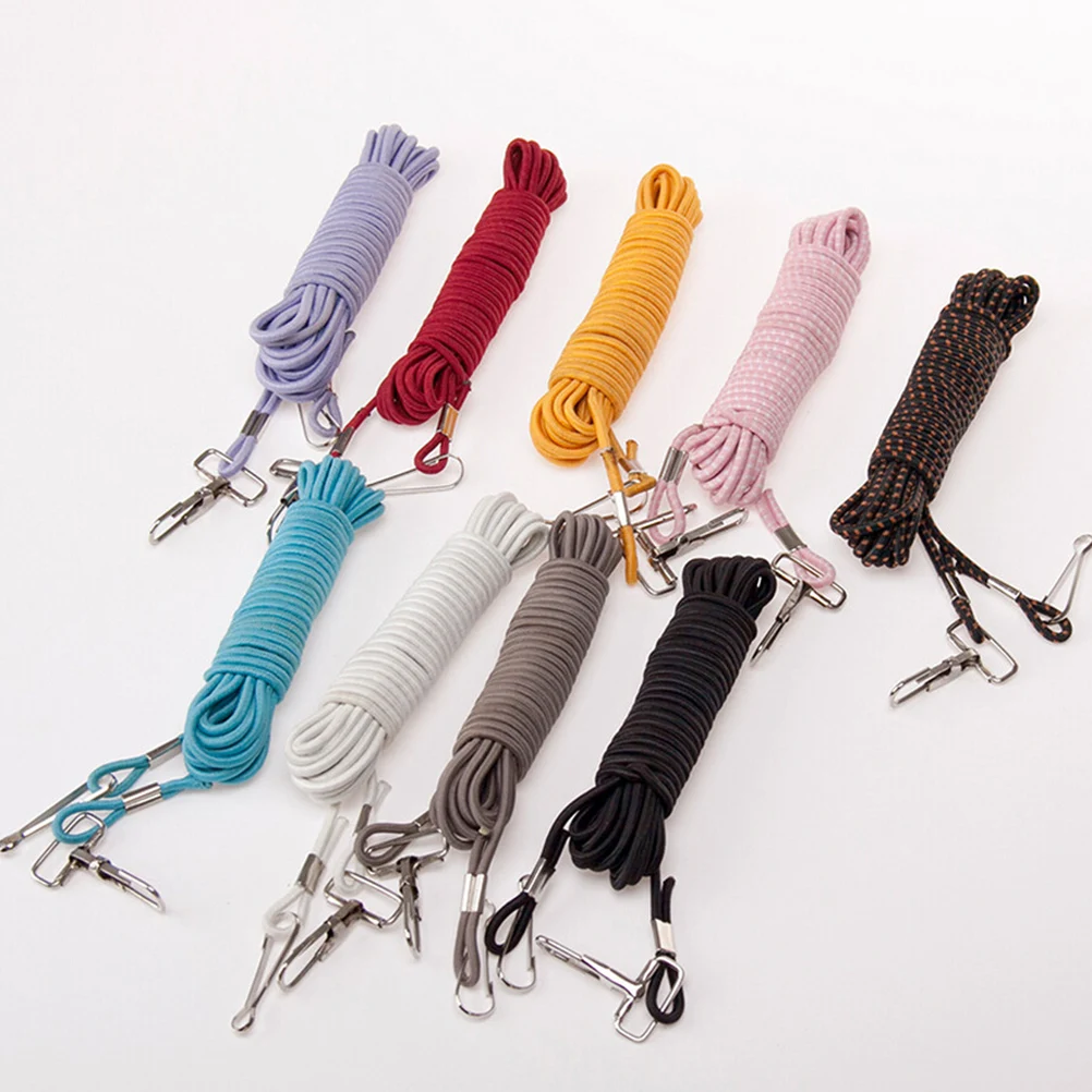 

3/4/5m Fishing Missed Rope Fish Pole Rod Protector Elastic Rubber Rope Line Fishing Tackle Tools
