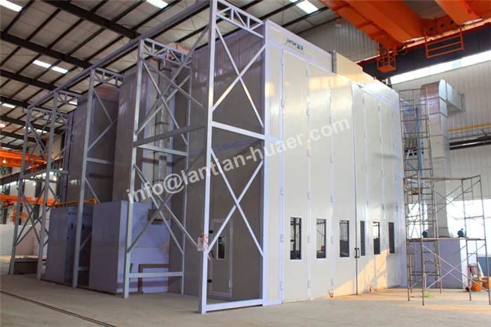 Truck spray booth_