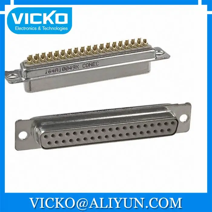 

[VK] 164A10049X CONN DSUB RCPT 37POS STR SLD CUP Connectors