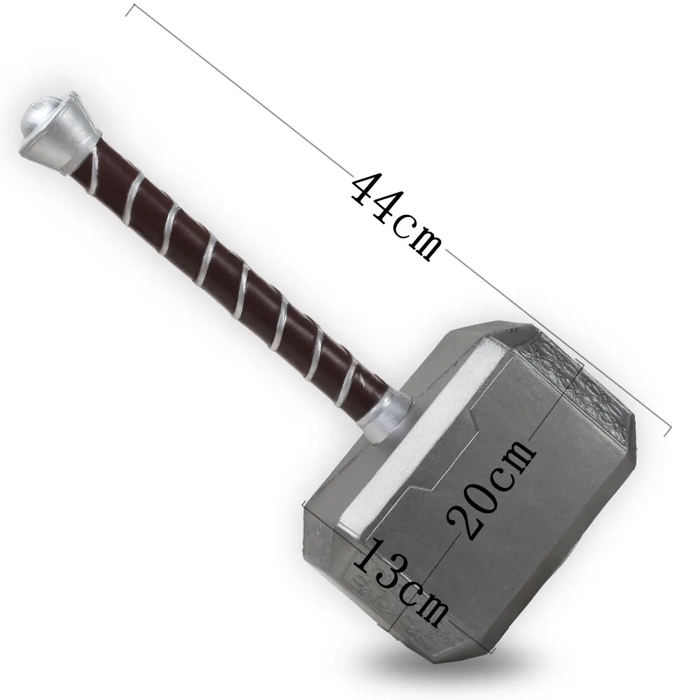 Капитан Америка Молот косплей реквизит Мстители 4 Тора Косплей 1:1 44 см танос Тор