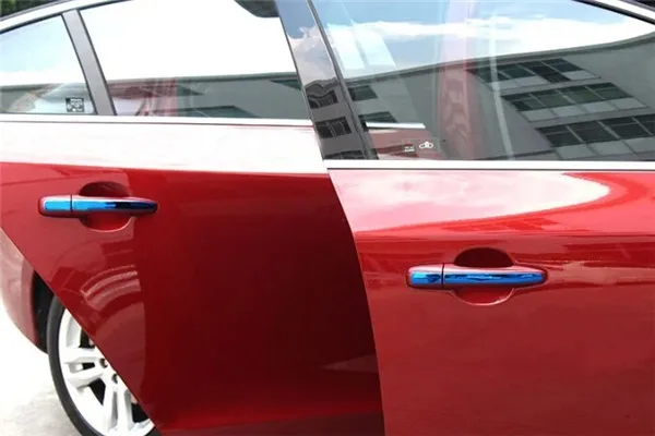 Наружная дверная ручка декоративная накладка из нержавеющей стали для Volvo S60 V40 V60 2011-17 внешние наклейки на дверную ручку