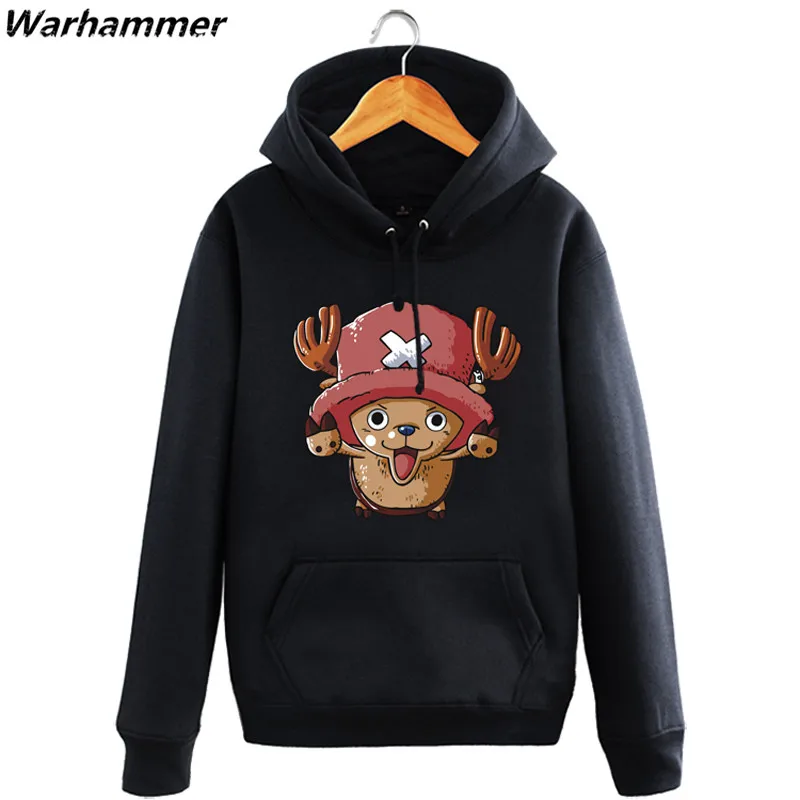 2017 Stylish One Piece Hoodies Men Womens Law Luffy Chopper Fans