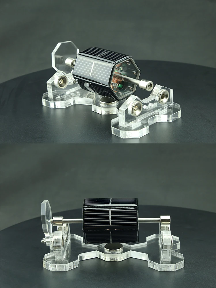 Солнечный Магнитный левитационный двигатель горизонтальный левитационный стенд образовательная модель подарок