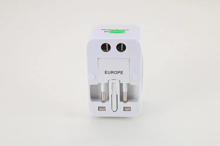 Travel Adapter Мощность разъем Электрический переходника штепсельной вилки International адаптер Универсальный разъем USB Мощность Зарядное устройство конвертер США ЕС Великобритания AU